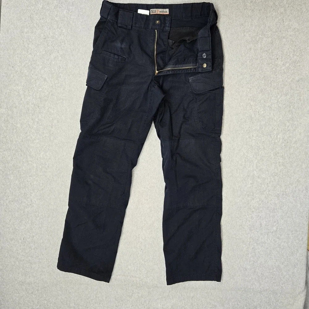 5.11 Tactical Stryke Men Pants US 30 Navy Cargo Ripstop Utility Combat Workwear